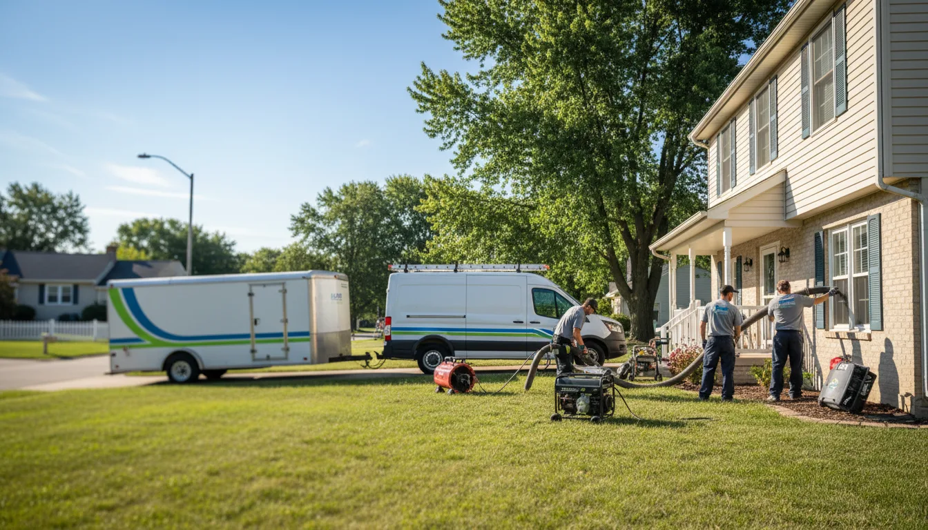 Flooded Basement Restoration And Cleanup With Repair in Neosho Rapids, KS near me
